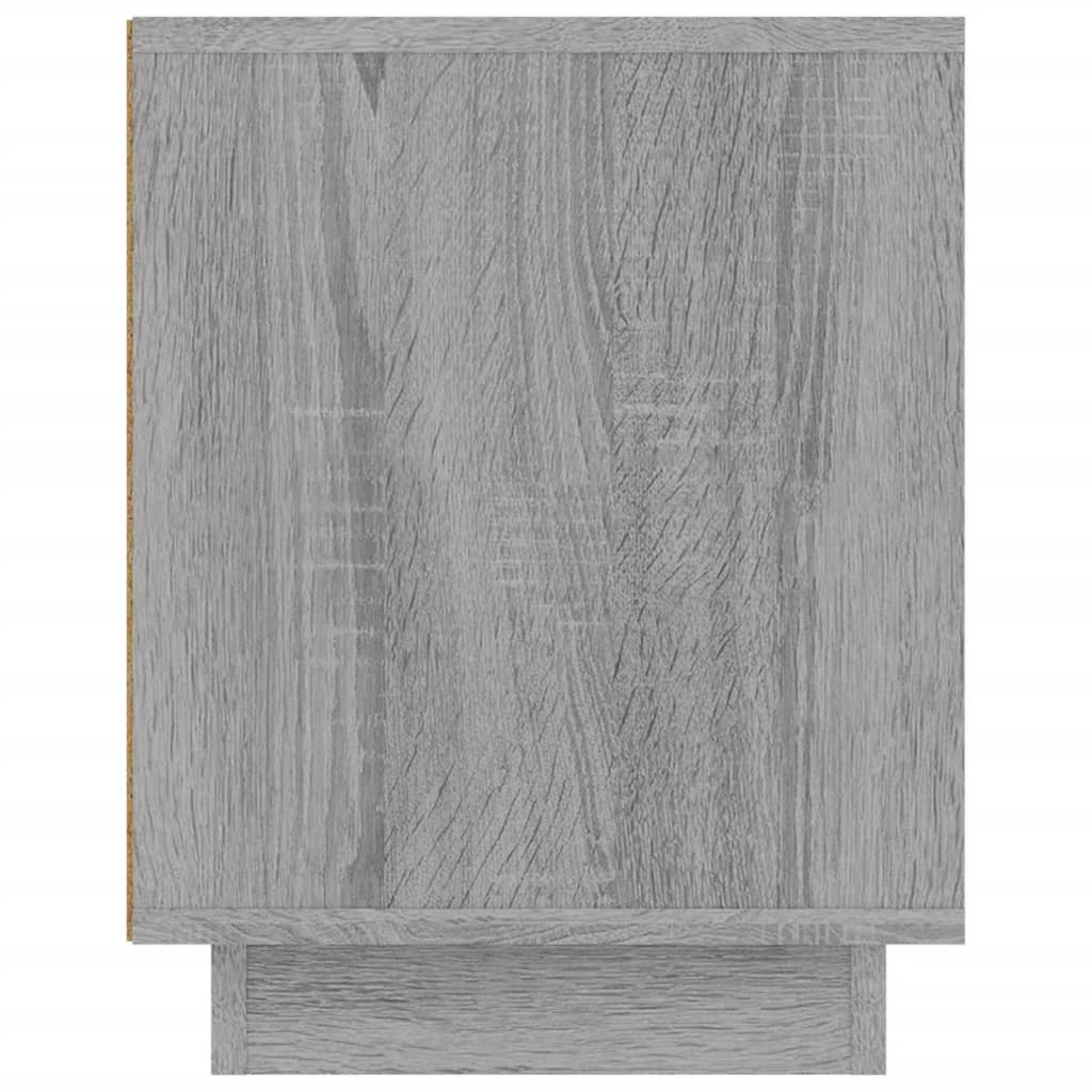 vidaXL TV Cabinet Grey Sonoma 102x35x45 cm Engineered Wood