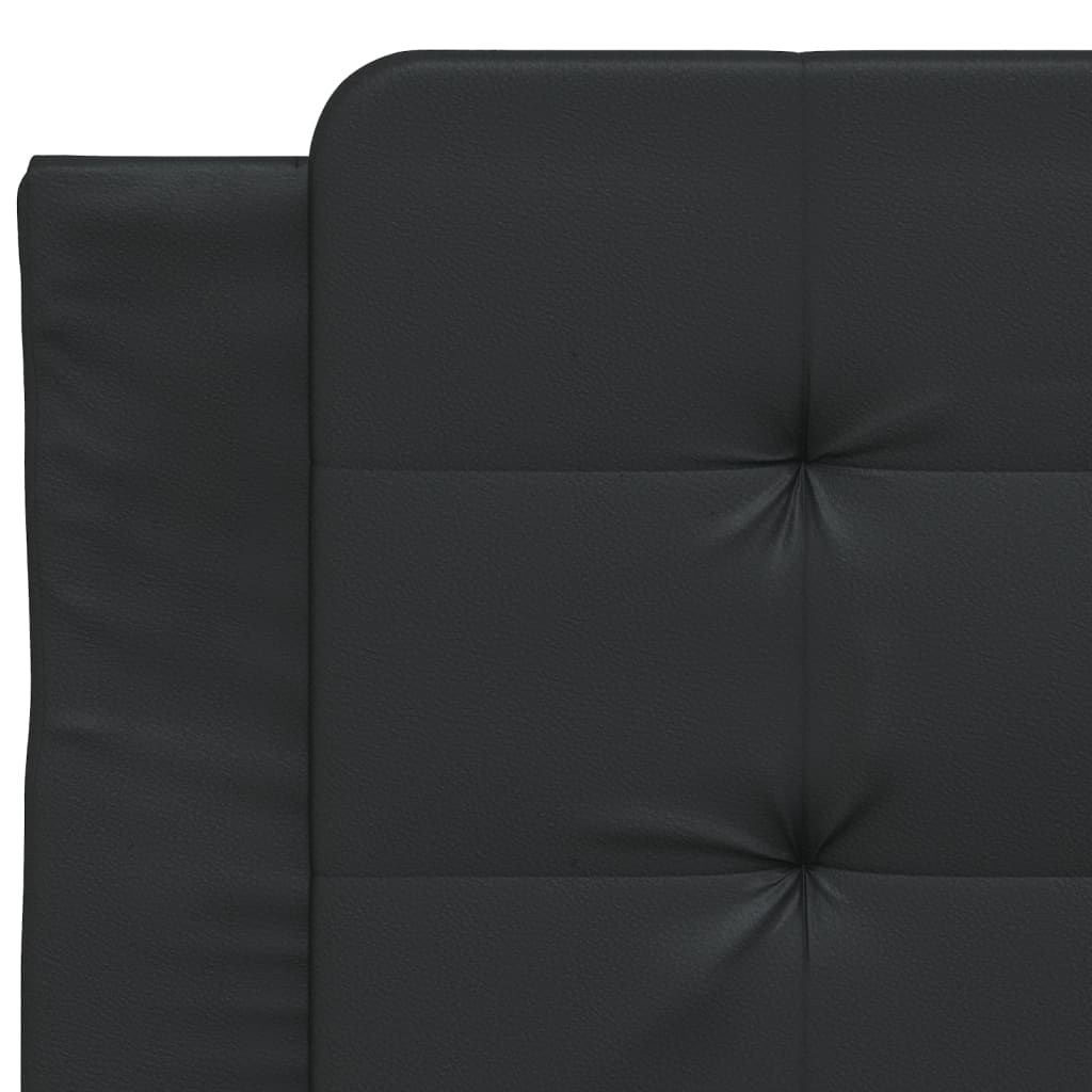 vidaXL Headboard Cushion Black 90 cm Faux Leather