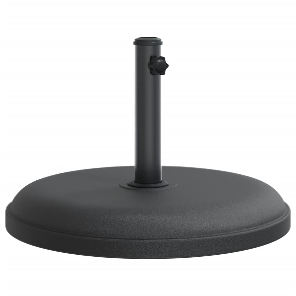 vidaXL Parasol Base for Ø32/35/38 mm Poles 25 kg Round