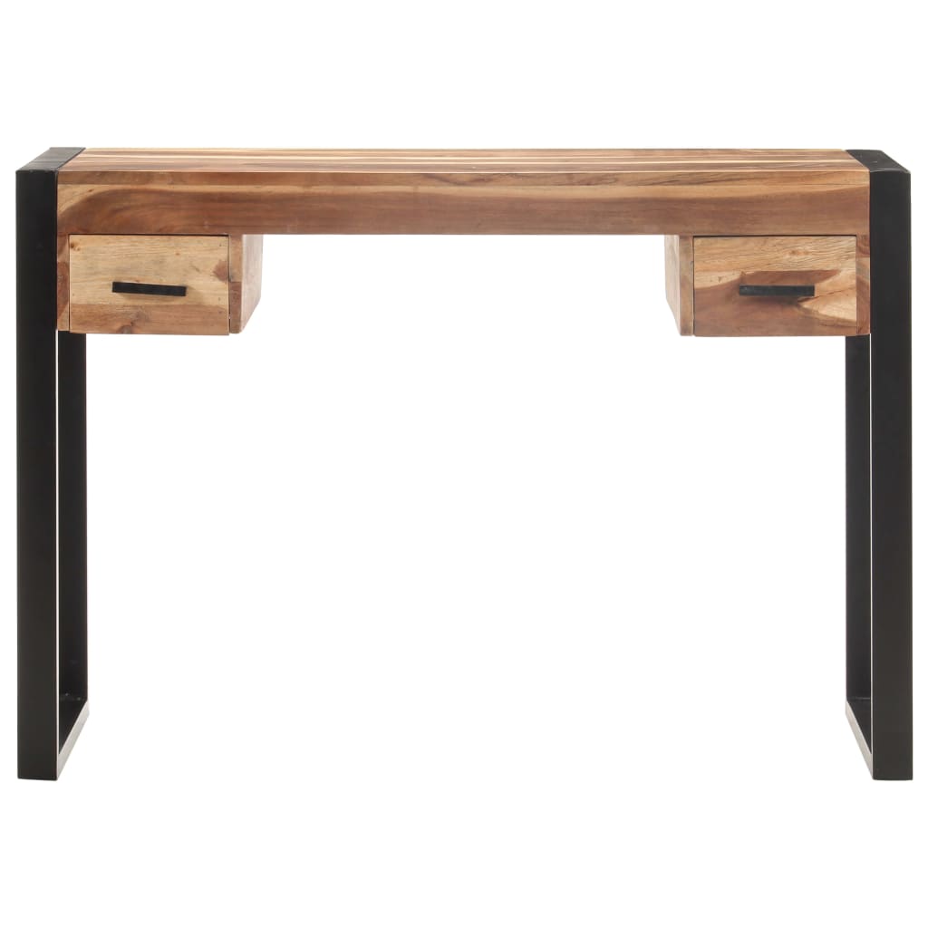 vidaXL Desk 110x50x76 cm Solid Wood