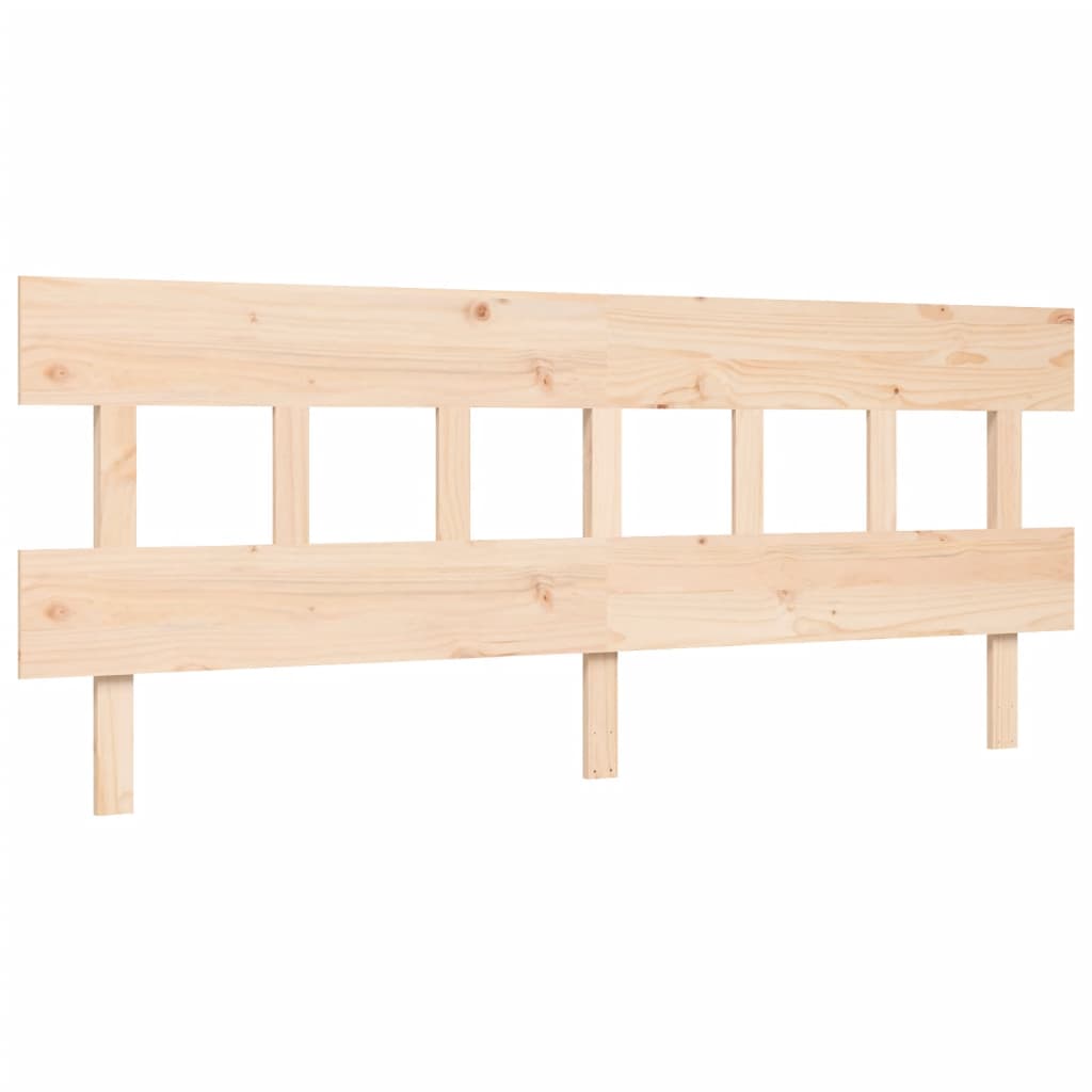 vidaXL Bed Frame without Mattress Super King Size Solid Wood