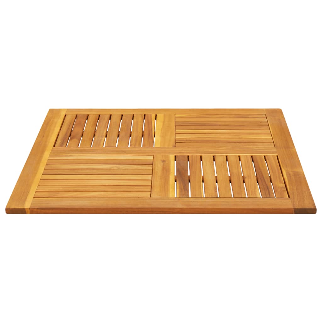 vidaXL Table Top 90x90x2.2 cm Square Solid Wood Acacia