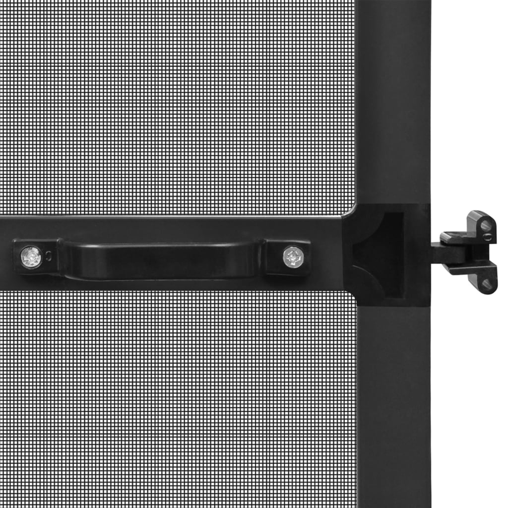 vidaXL Hinged Insect Screen for Doors Anthracite 100x215 cm