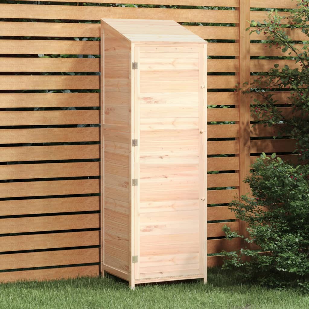 vidaXL Garden Shed 55x52x174.5 cm Solid Wood Fir