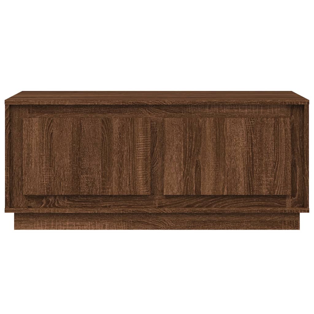 vidaXL Coffee Table Brown Oak 102x50x44 cm Engineered Wood