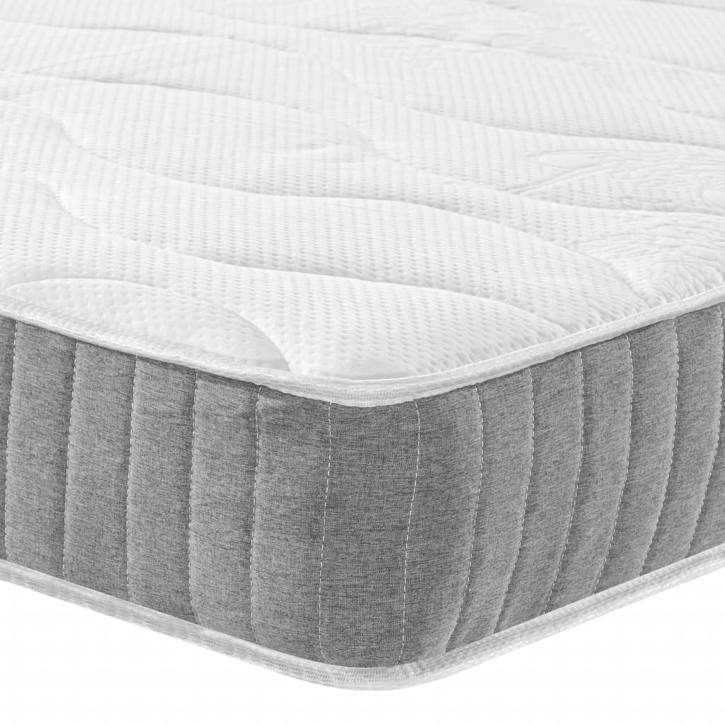 vidaXL Pocket Spring Mattress Medium 183x203 cm King Size