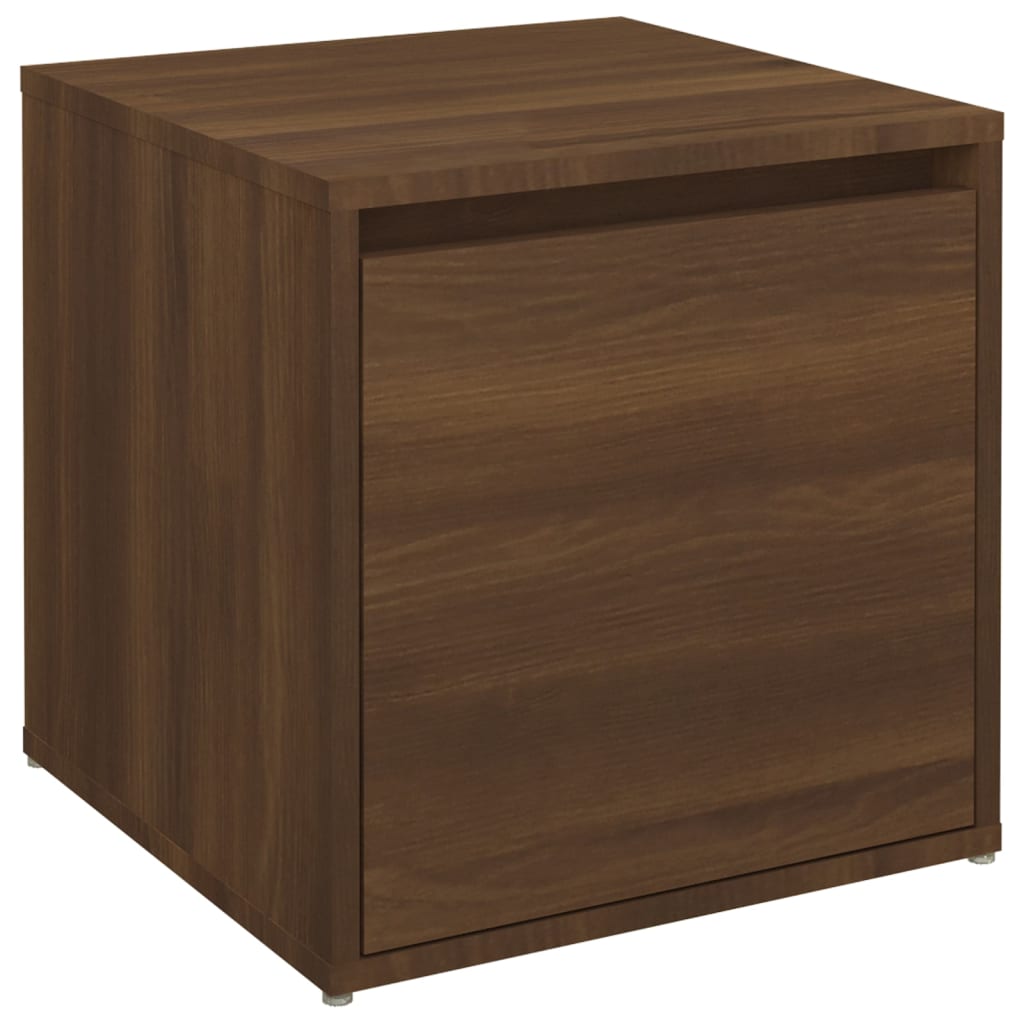 vidaXL Box Drawer Brown Oak 40.5x40x40 cm Engineered Wood