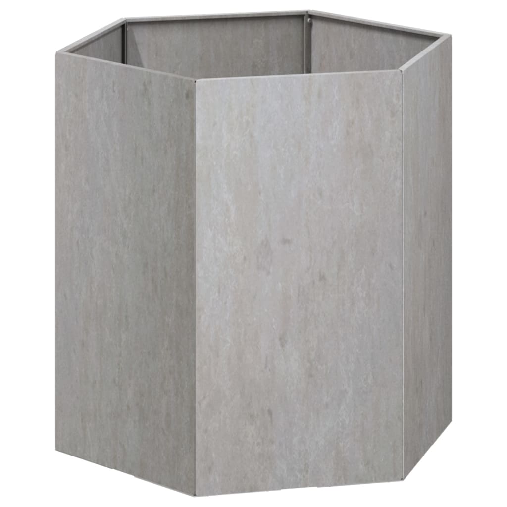 vidaXL Planter Rusty 40x40x45 cm Corten Steel