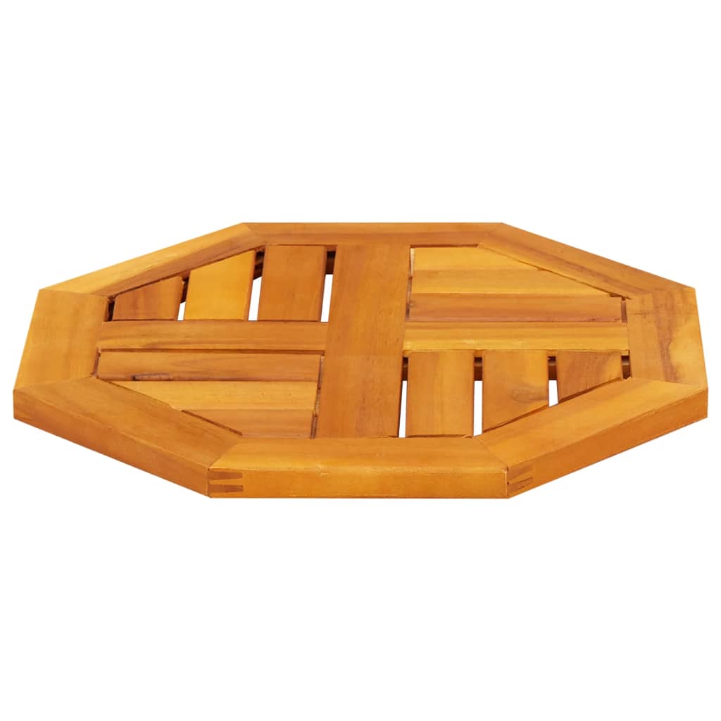 vidaXL Table Top 40x40x2 cm Octagonal Solid Wood Acacia