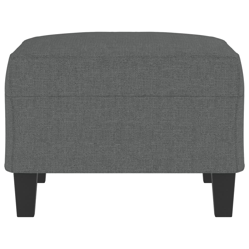 vidaXL Footstool Dark Grey 70x55x41 cm Fabric