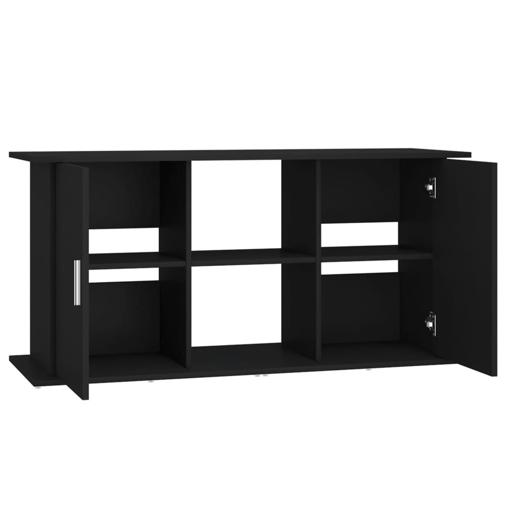 vidaXL Aquarium Stand Black 121x41x58 cm Engineered Wood