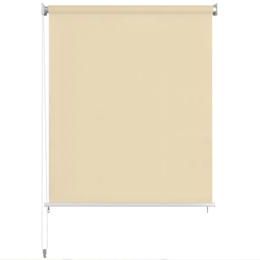 vidaXL Outdoor Roller Blind 180x230 cm Cream