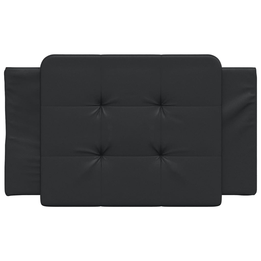 vidaXL Headboard Cushion Black 90 cm Faux Leather