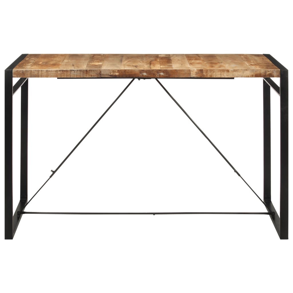 vidaXL Bar Table 175x90x110 cm Solid Rough Wood Mango