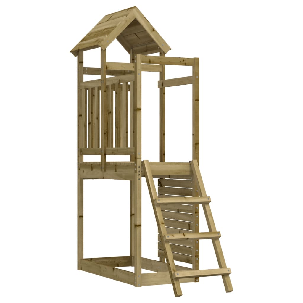 vidaXL Outdoor Playset 52.5x110.5x214 cm Impregnated Wood Pine