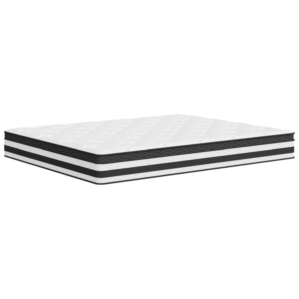 vidaXL Pocket Spring Mattress Medium 152x203 cm Queen Size