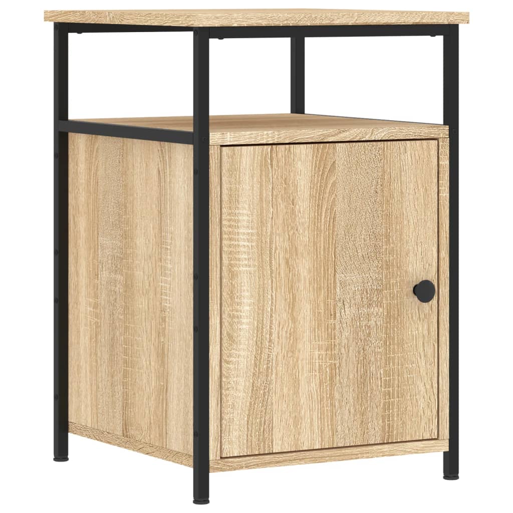 vidaXL Bedside Cabinet Sonoma Oak 40x42x60 cm Engineered Wood