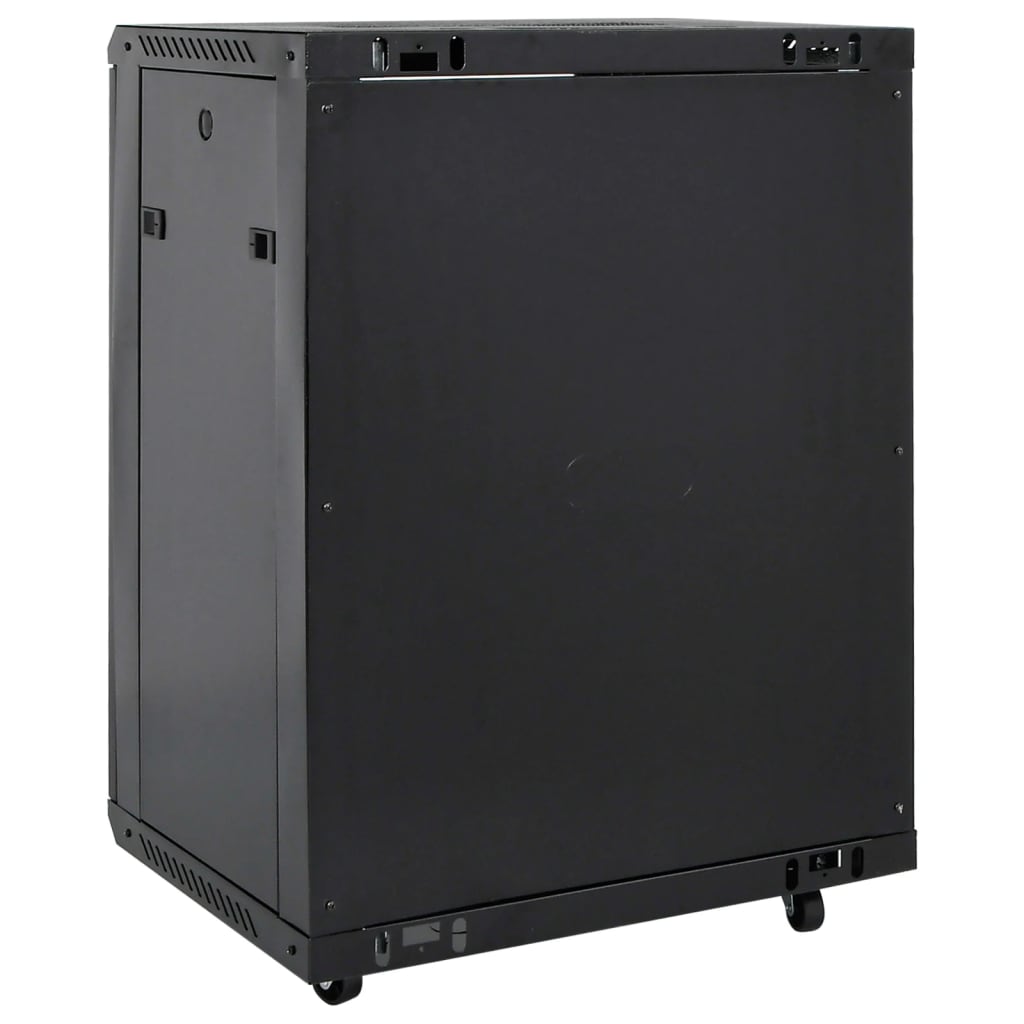 vidaXL 15U Network Cabinet with Swivel Feet 19" IP20 53x40x80 cm