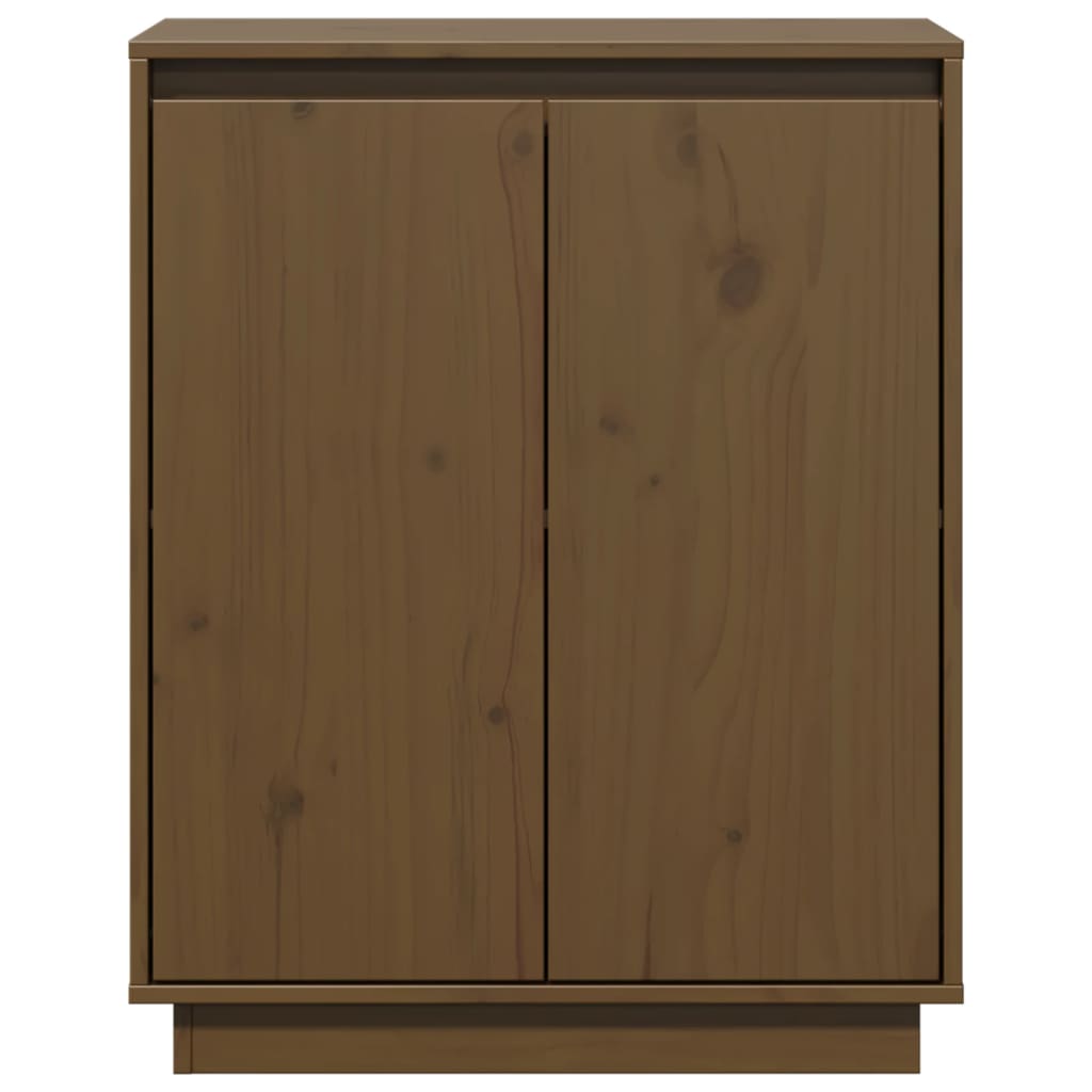 vidaXL Sideboard Honey Brown 60x34x75 cm Solid Wood Pine