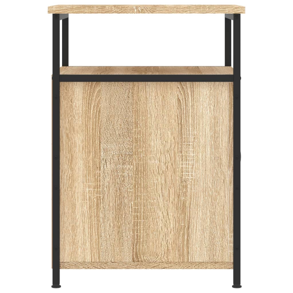 vidaXL Bedside Cabinets 2 pcs Sonoma Oak 40x42x60 cm Engineered Wood