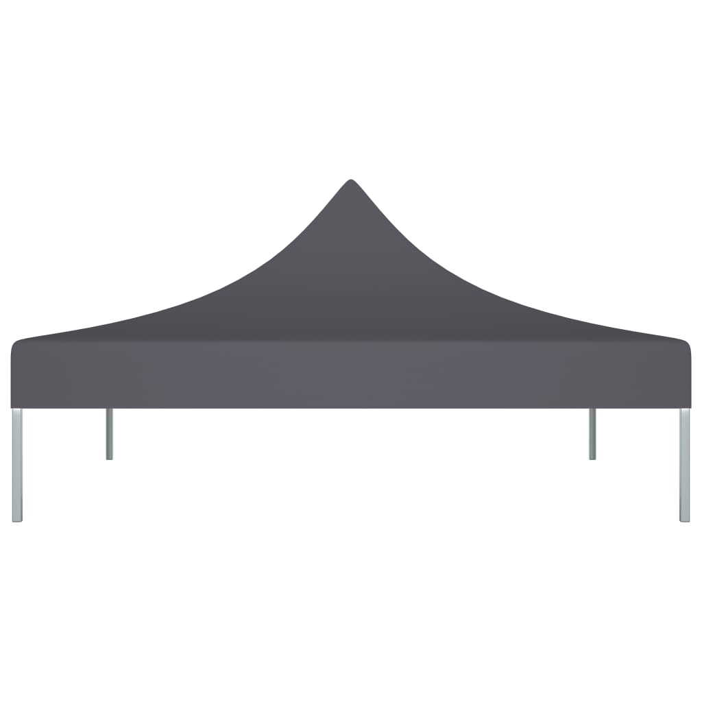 vidaXL Party Tent Roof 2x2 m Anthracite 270 g/m²