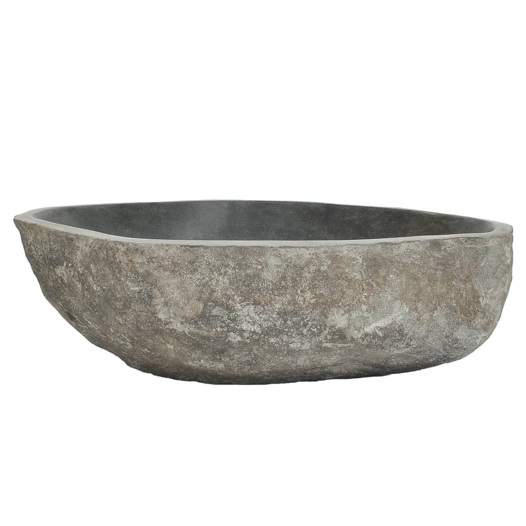 vidaXL Basin River Stone Oval (45-53)x(34-41) cm