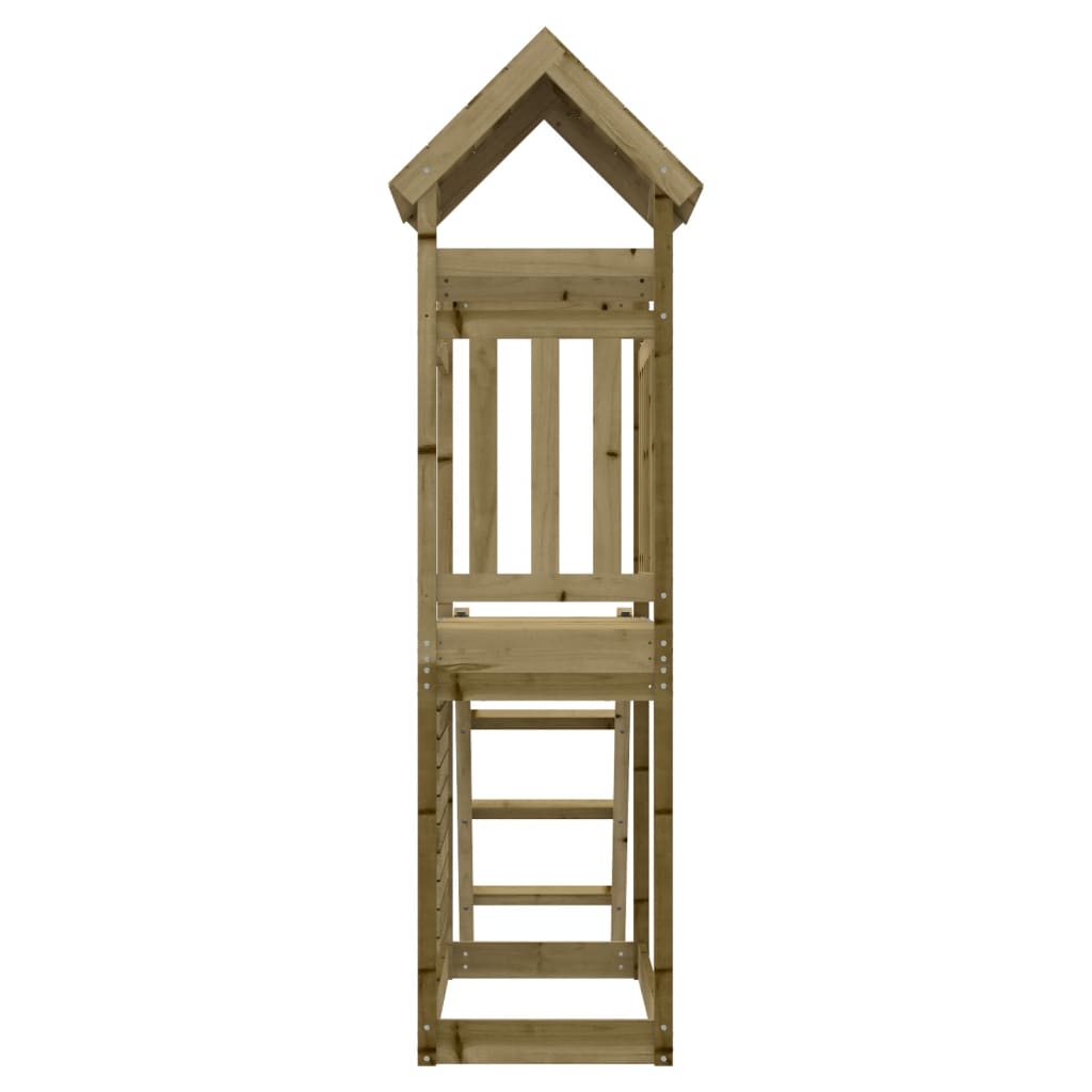 vidaXL Outdoor Playset 52.5x110.5x214 cm Impregnated Wood Pine