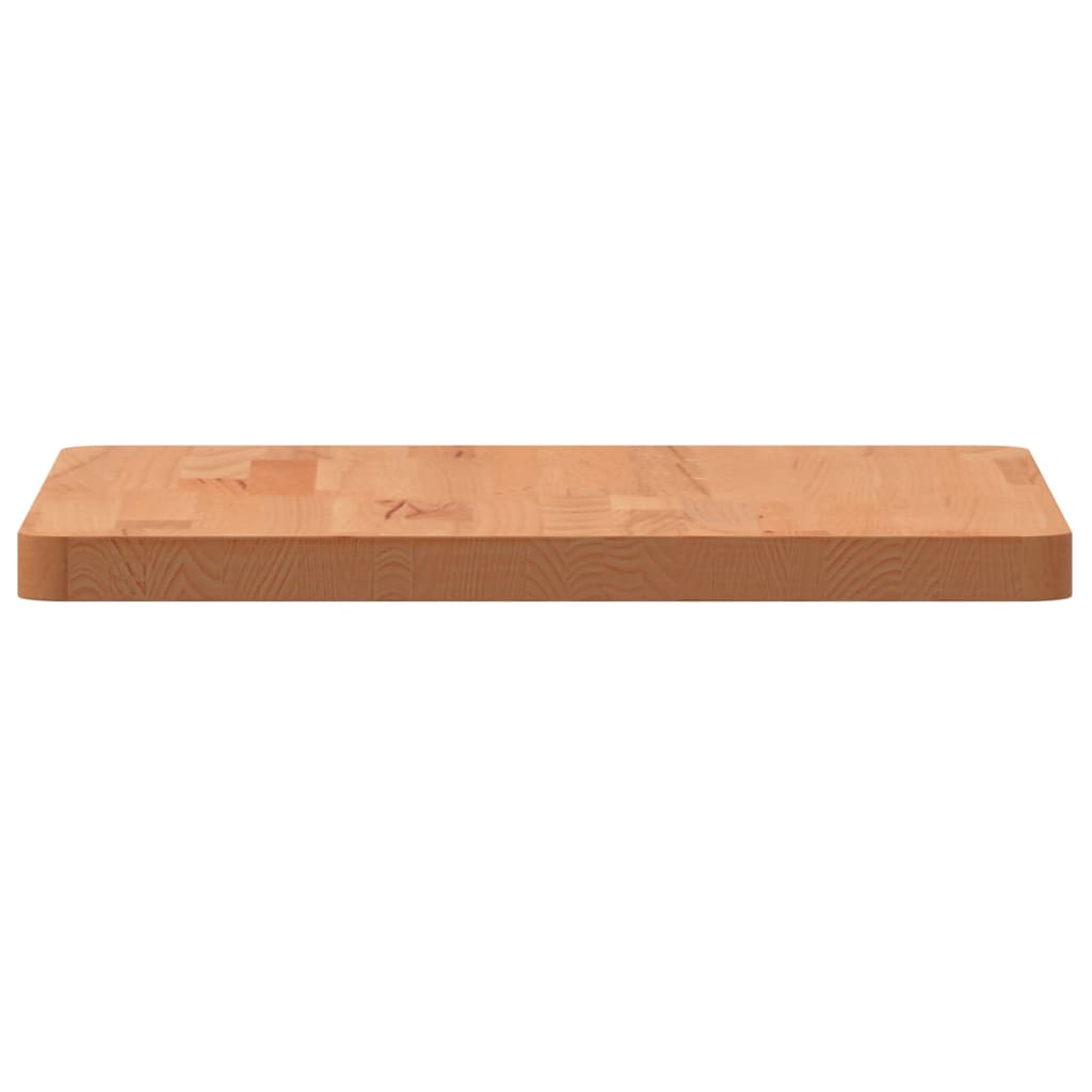 vidaXL Table Top 40x40x2.5 cm Square Solid Wood Beech