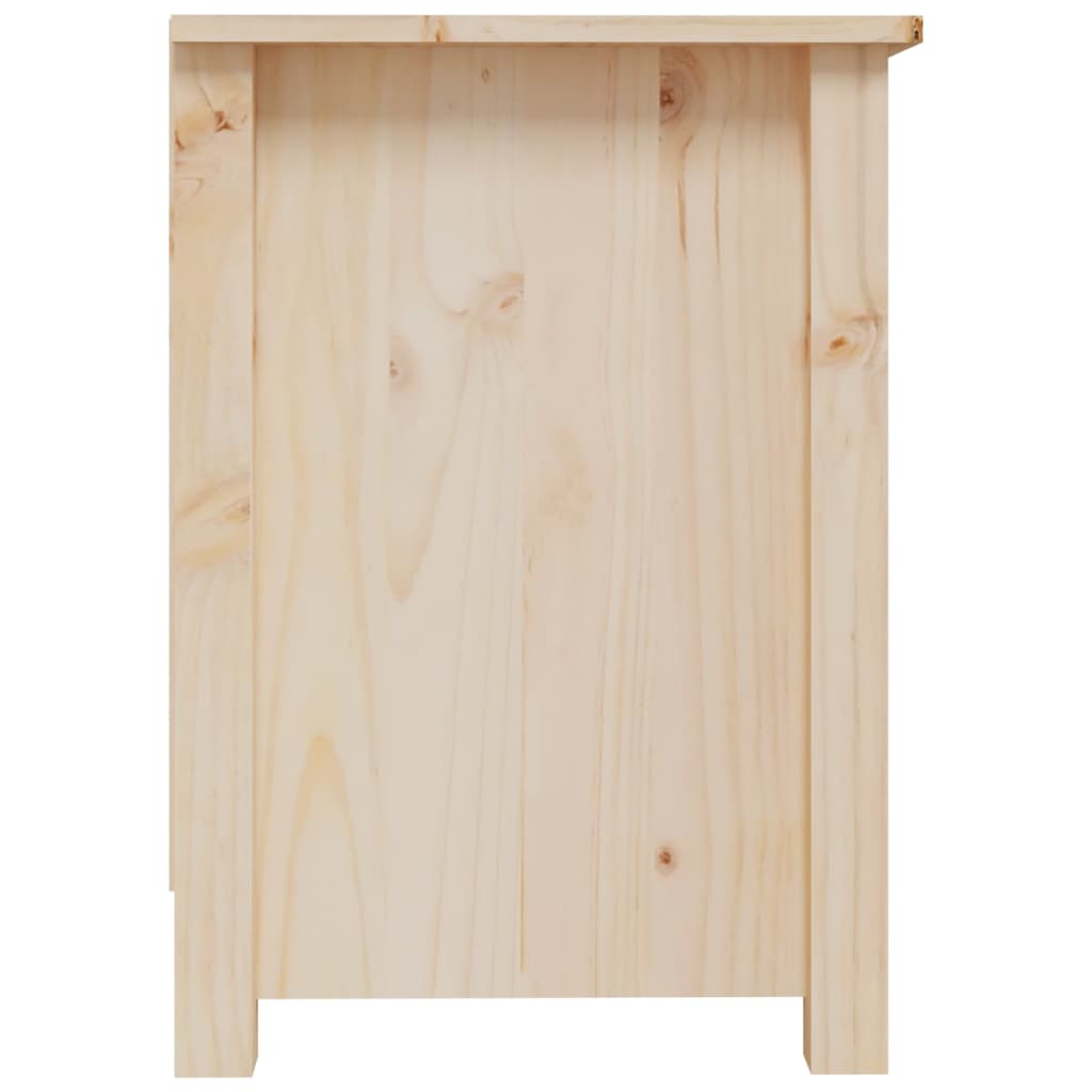 vidaXL TV Cabinet 70x36.5x52 cm Solid Wood Pine