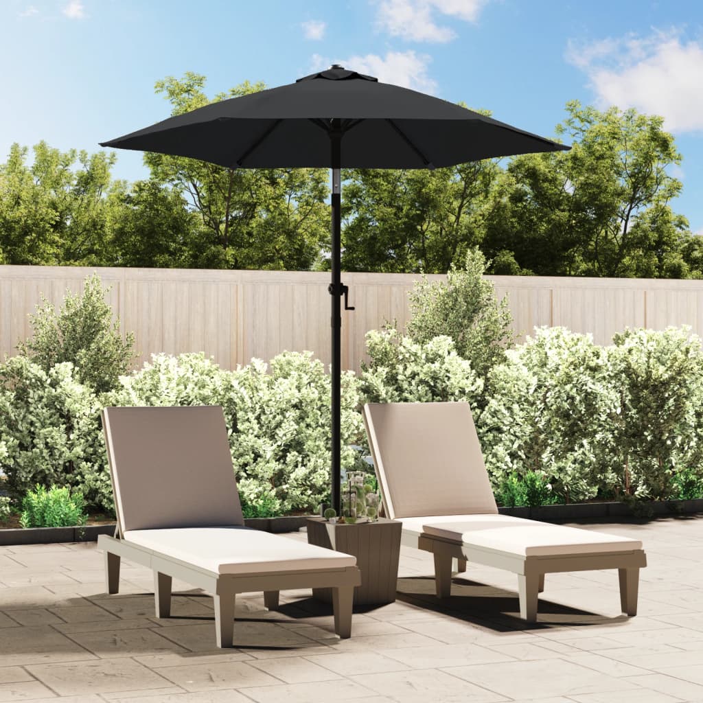 vidaXL Garden Parasol Anthracite 200x224 cm Aluminium