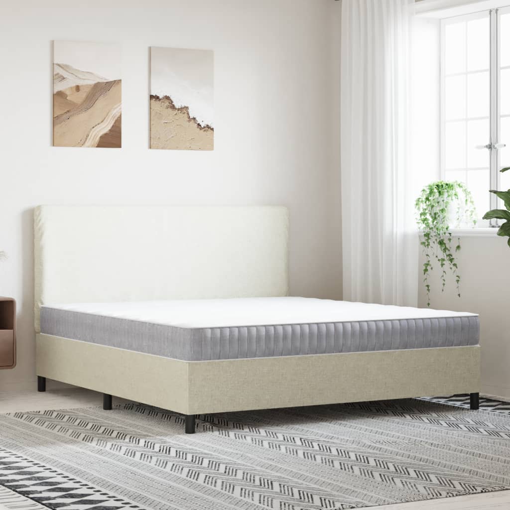 vidaXL Pocket Spring Mattress Medium 183x203 cm King Size