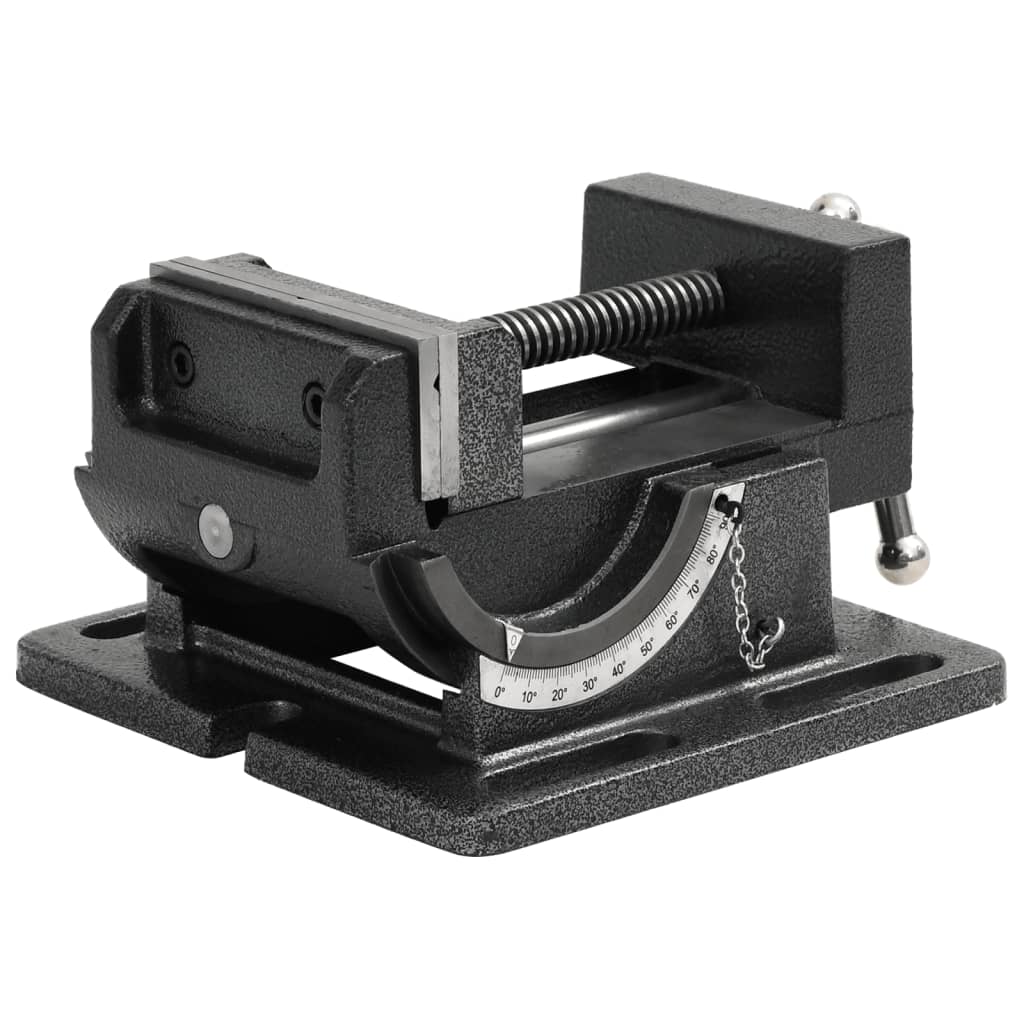 vidaXL Manually Operated Tilting Drill Press Vice 110 mm