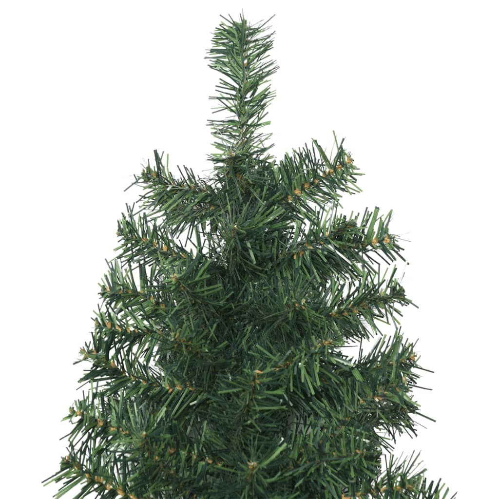 vidaXL Slim Christmas Tree with Stand 270 cm PVC