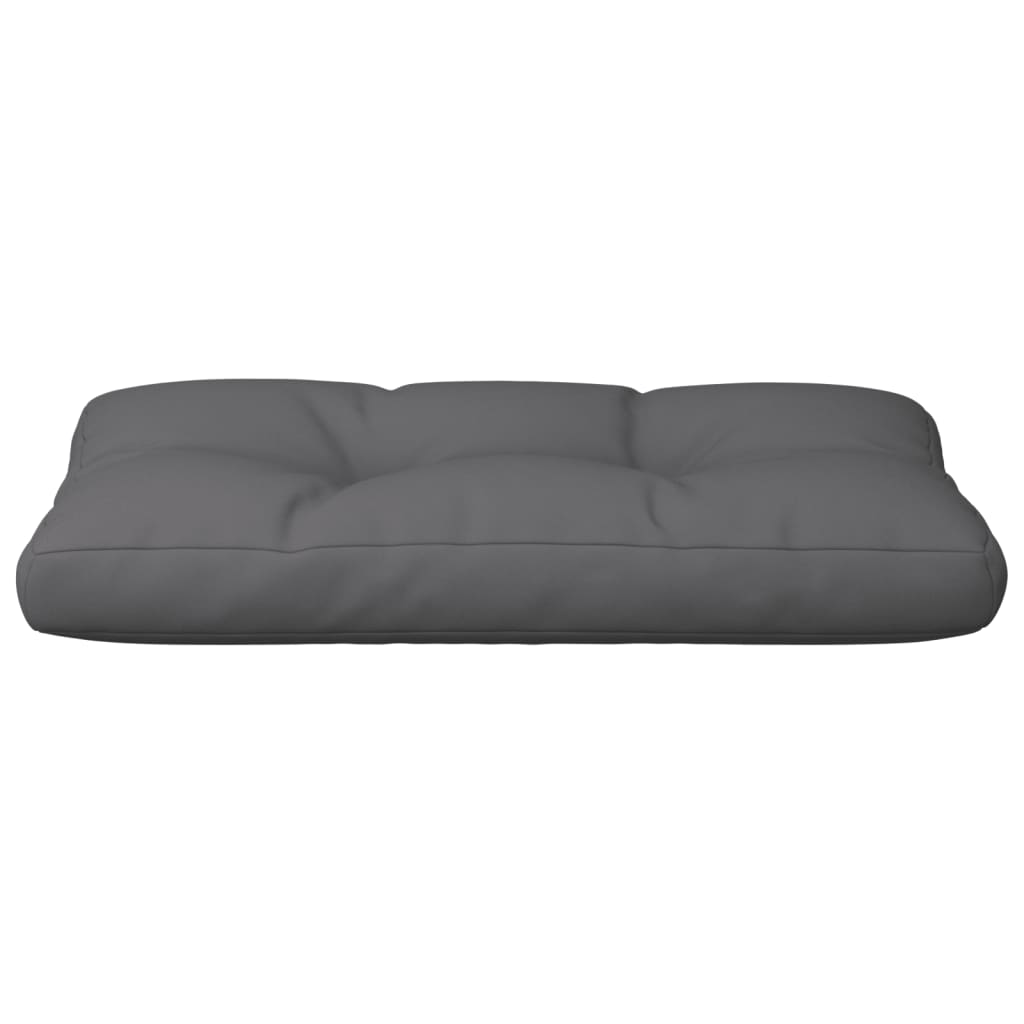 vidaXL Pallet Cushion Anthracite 70x40x12 cm Fabric