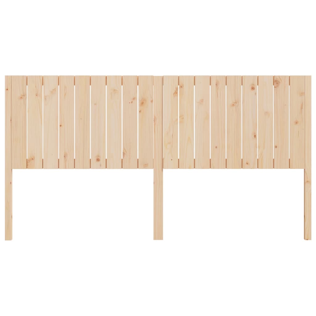 vidaXL Bed Headboard 185.5x4x100 cm Solid Wood Pine