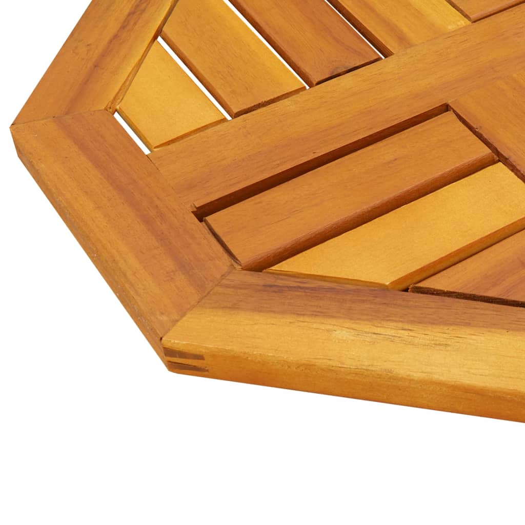 vidaXL Table Top 40x40x2 cm Octagonal Solid Wood Acacia