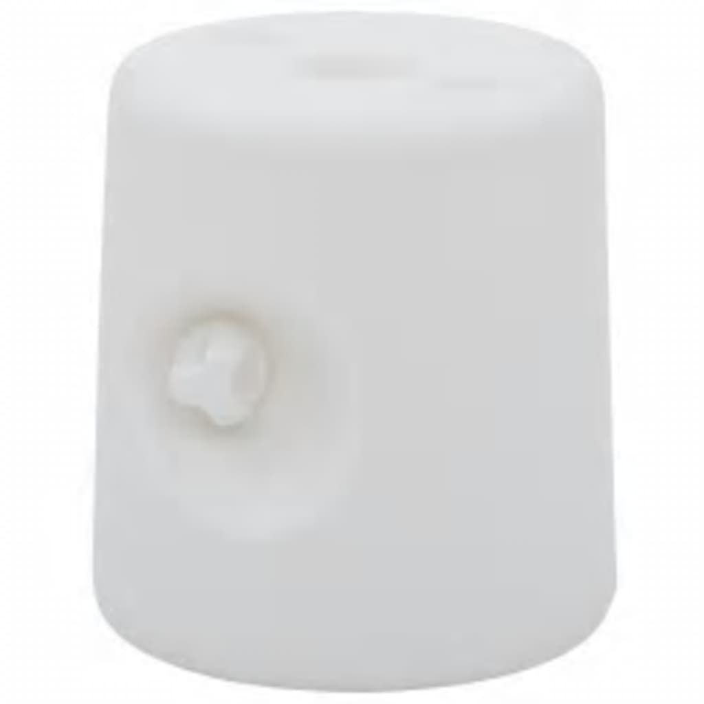 vidaXL Gazebo Weights 4 pcs PE White