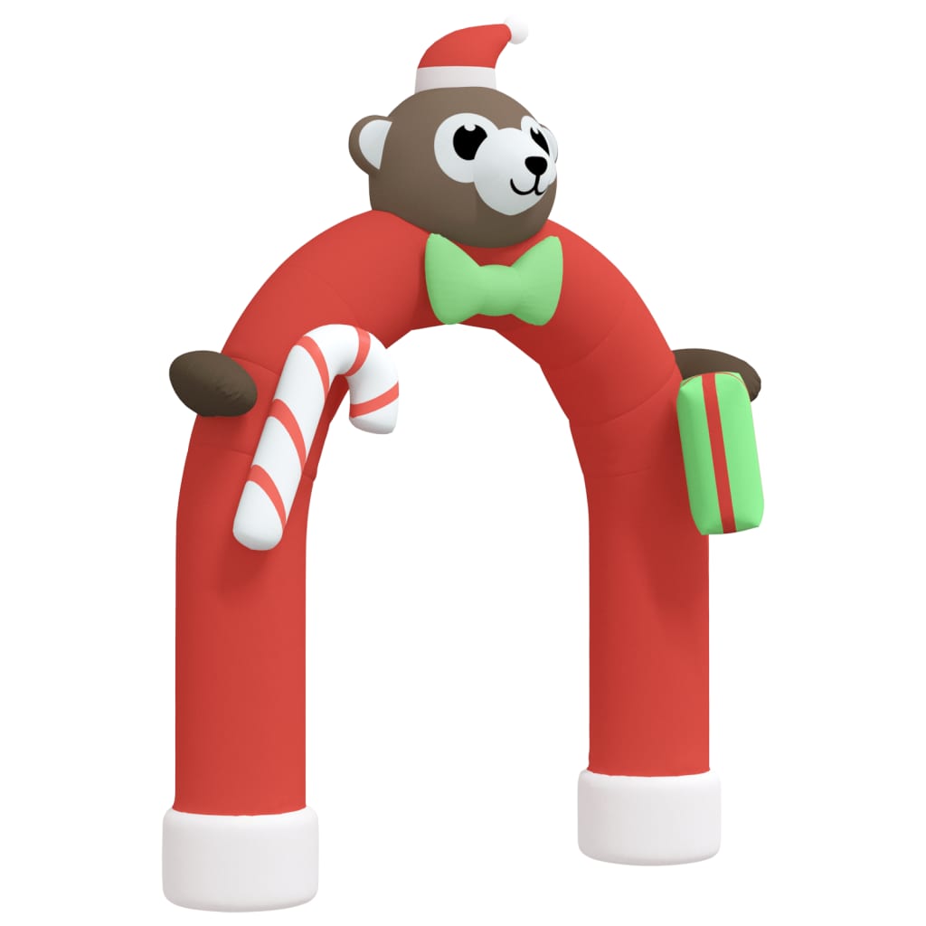 vidaXL Christmas Inflatable Arch Gate LED 380 cm