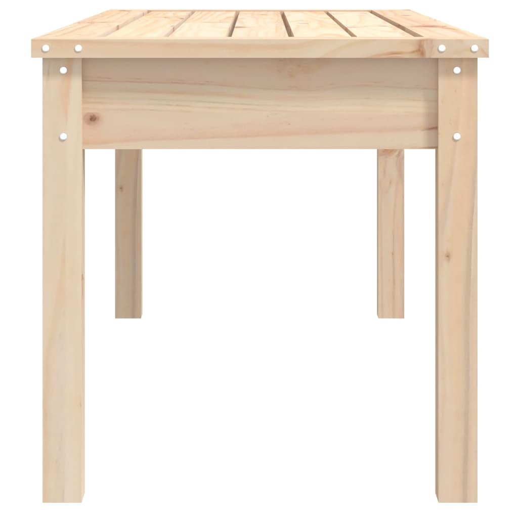 vidaXL Garden Bench 109x44x45 cm Solid Wood Pine