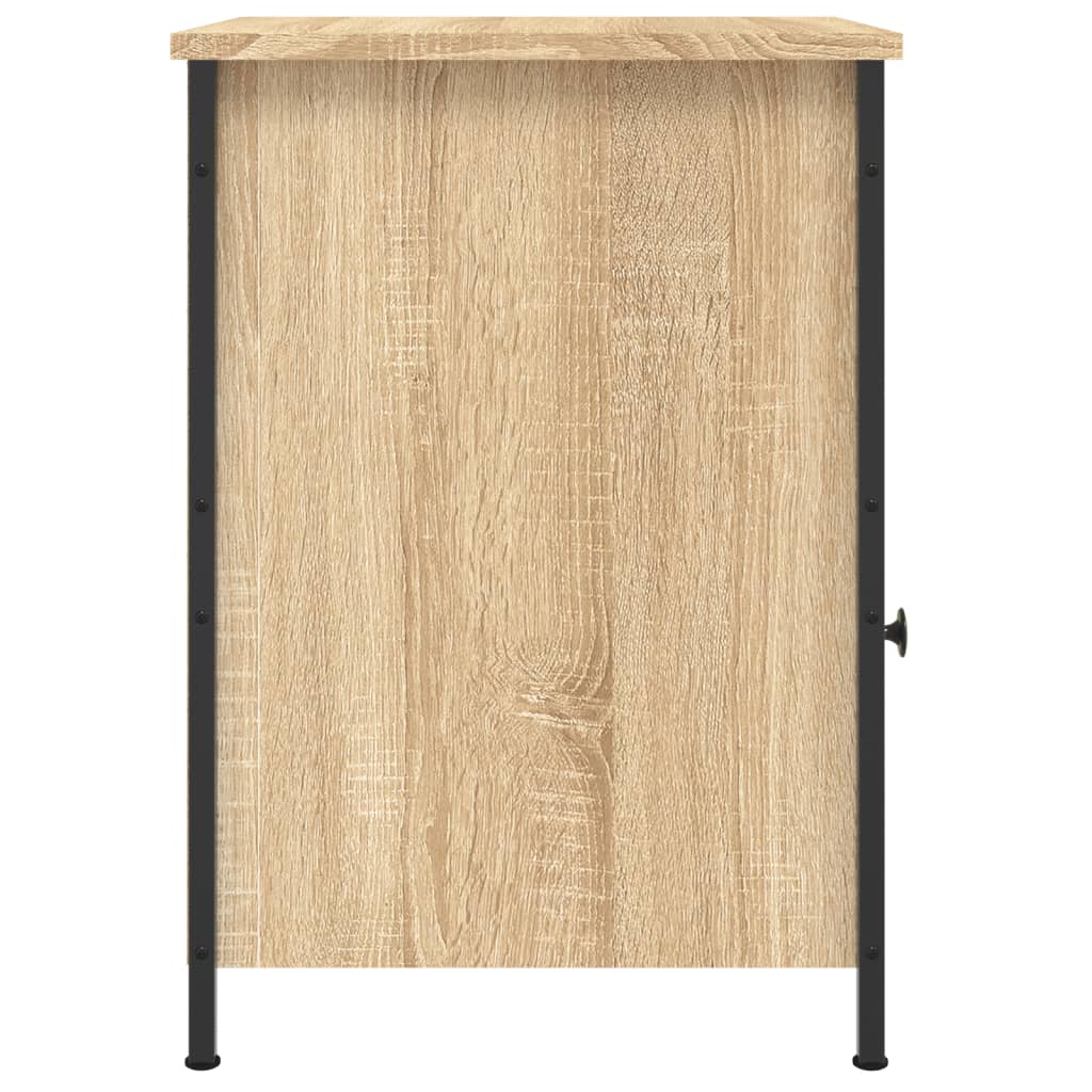 vidaXL Bedside Cabinets 2 pcs Sonoma Oak 40x42x60 cm Engineered Wood