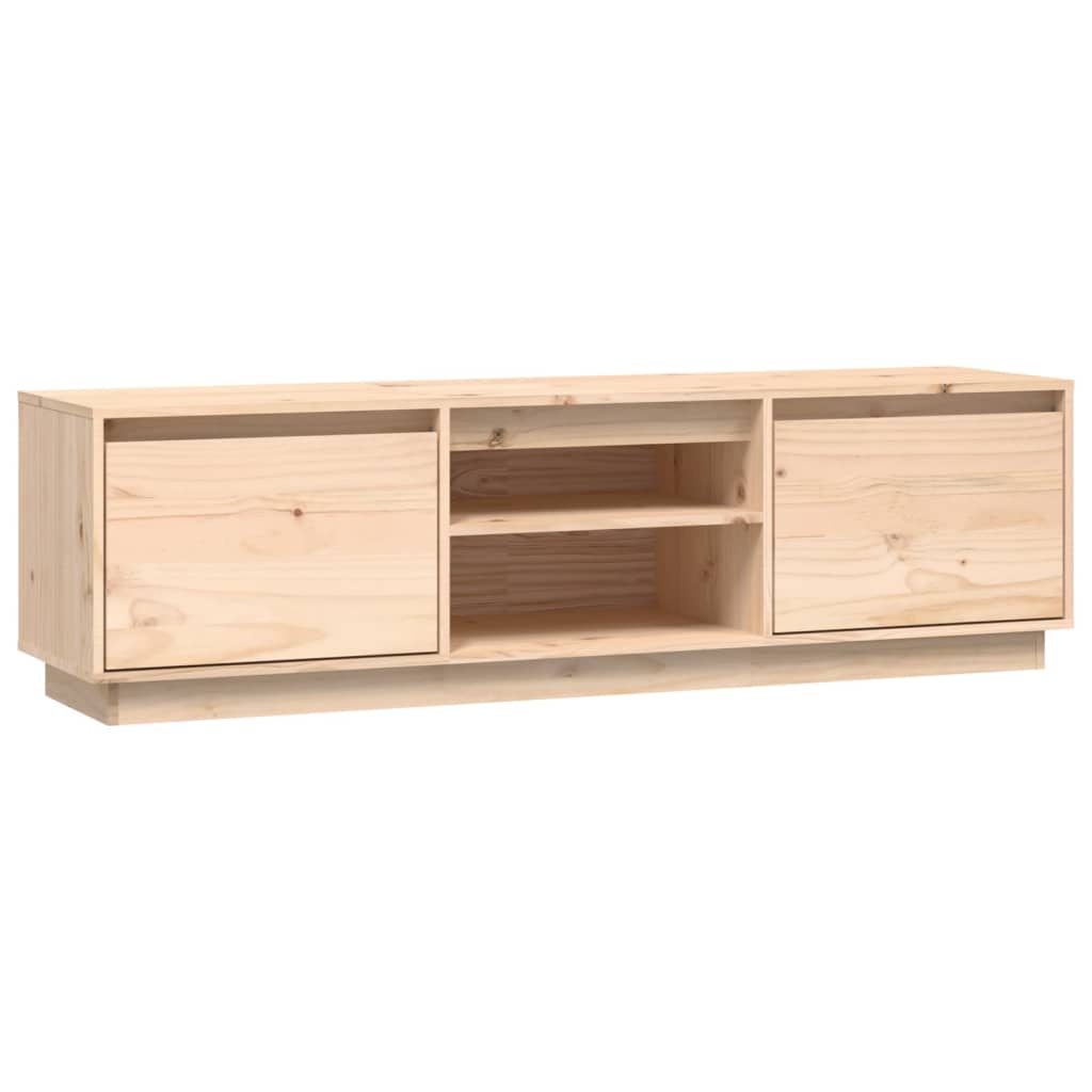 vidaXL TV Cabinet 140x35x40 cm Solid Wood Pine