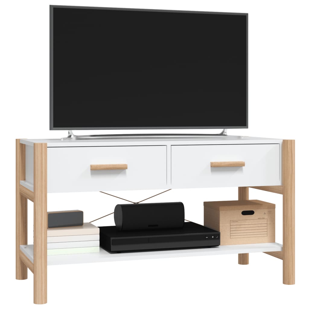 vidaXL TV Cabinet White 82x38x45 cm Engineered Wood