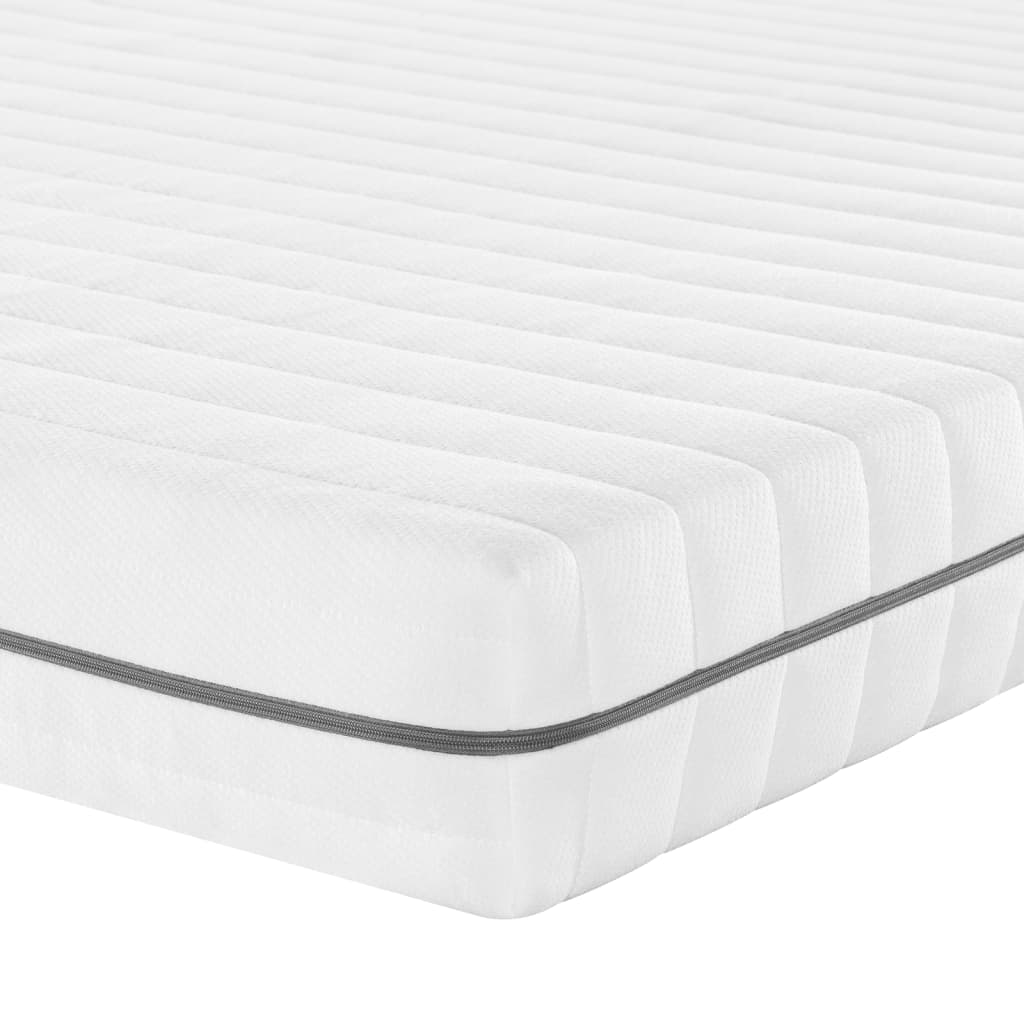 vidaXL Foam Mattress Medium Soft 183x203 cm King Size