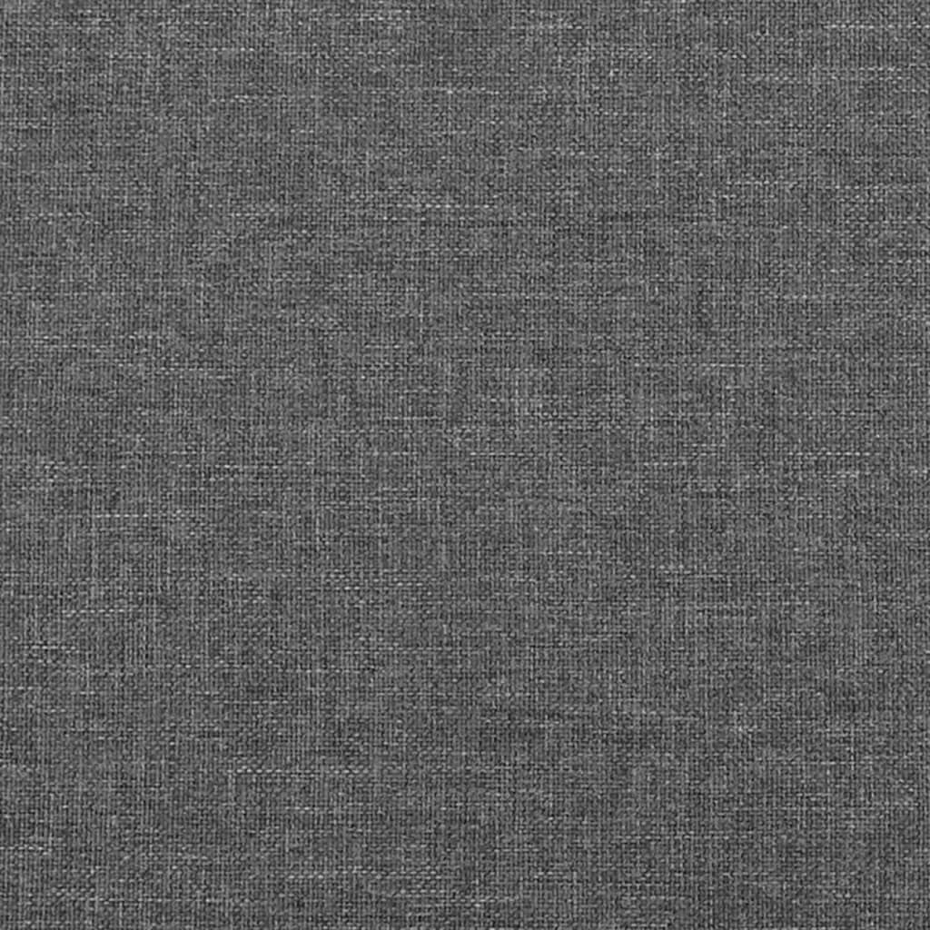 vidaXL Headboards 4 pcs Dark Grey 80x7x78/88 cm Fabric