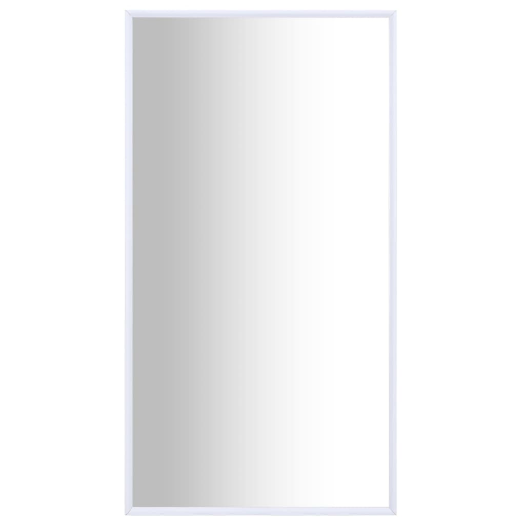 vidaXL Mirror White 100x60 cm