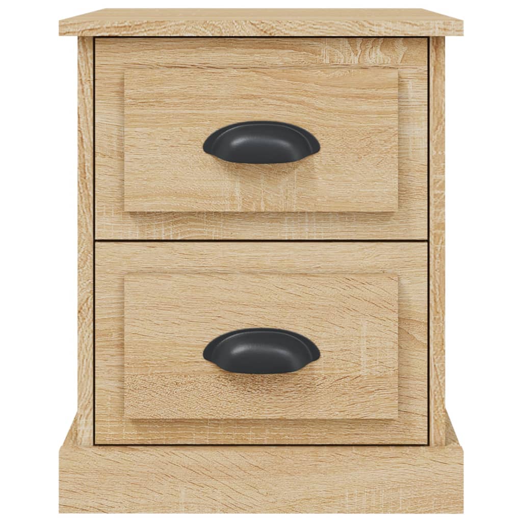 vidaXL Bedside Cabinet Sonoma Oak 39x39x47.5 cm Engineered Wood