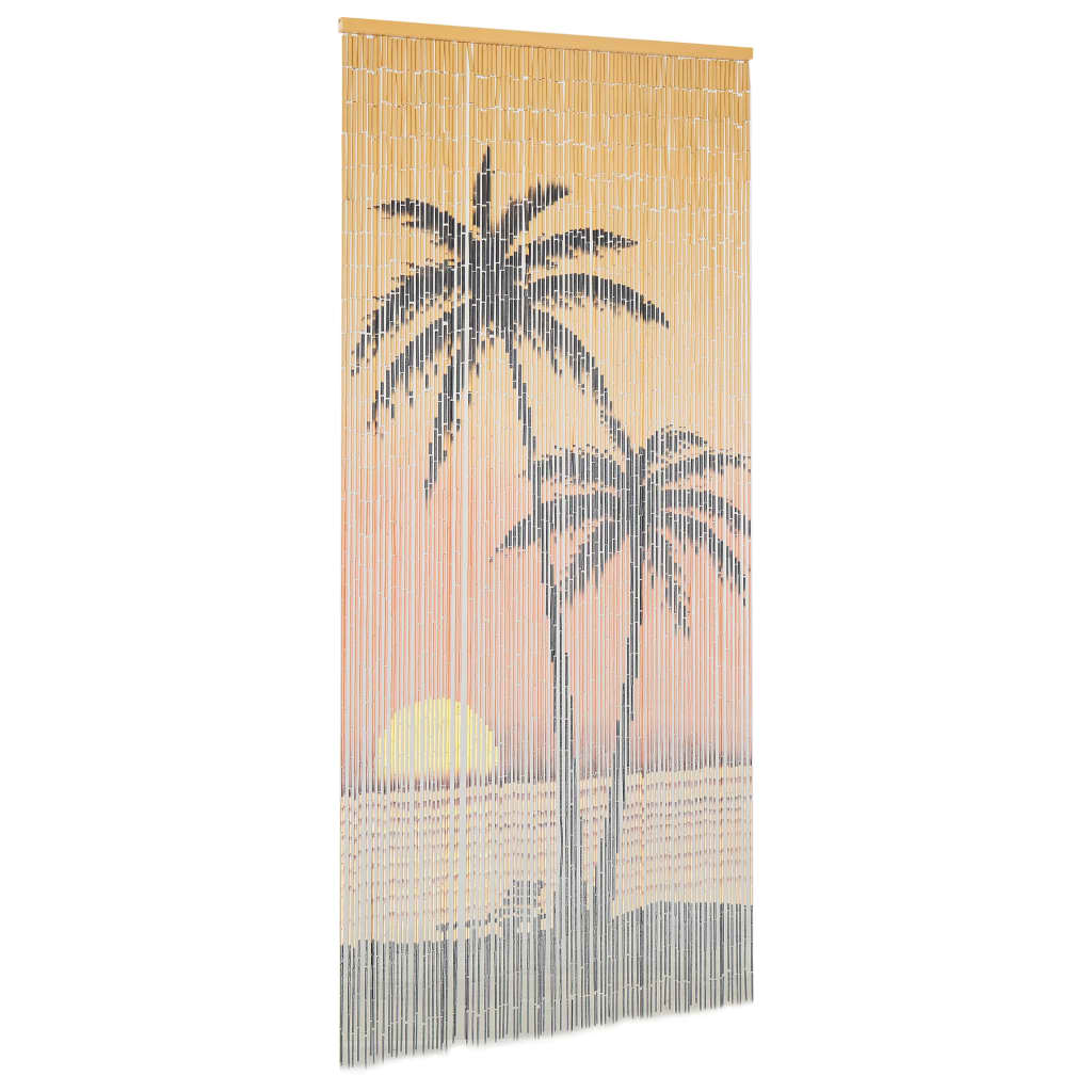 vidaXL Insect Door Curtain Bamboo 90x200 cm