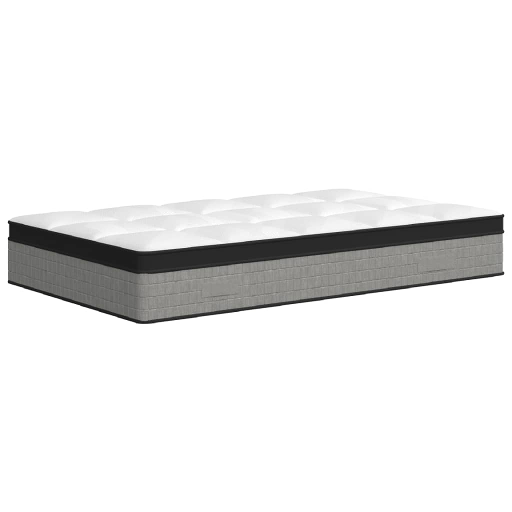 vidaXL Pocket Spring Mattress Medium Firm 107x203 cm King Single Size