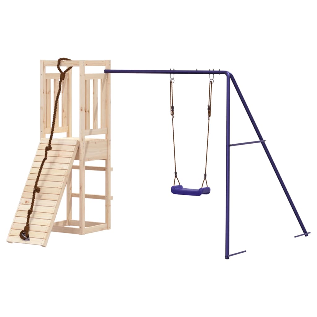 vidaXL Outdoor Playset Solid Wood Pine