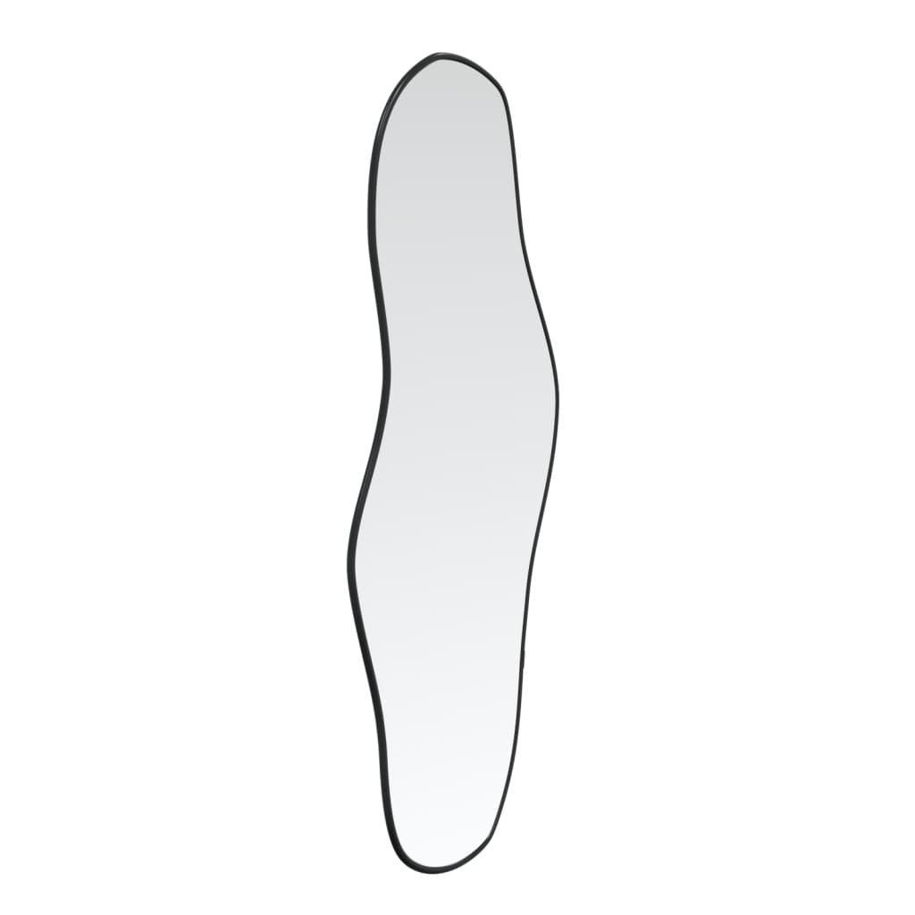 vidaXL Wall Mirror Black 90x40 cm